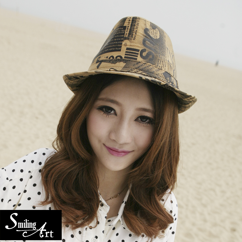 free shipping ! wholesale 1pcs Sa2012 autumn and winter new arrival women's fashion jazz hat fedoras
