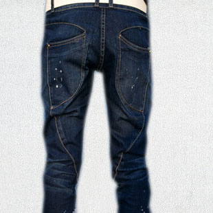 Free shipping Wholesale 2012 autumn women's fashion slim plus size loose denim trousers casual pencil harem pants size 26-31