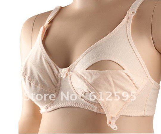 Free shipping wholesale 3 pcs/lot 100% cotton maternity nursing bras lactation bras new mother breast feeding easy nursing bras