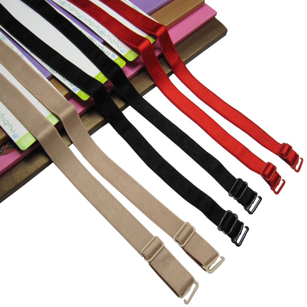 free shipping wholesale 3pcs/lot Solid color adjustable elastic broadened cloth shoulder strap a pair of
