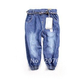 free shipping wholesale 5pcs/lot  high quality  branded jeans girls jeans pant denim  pant causal pant