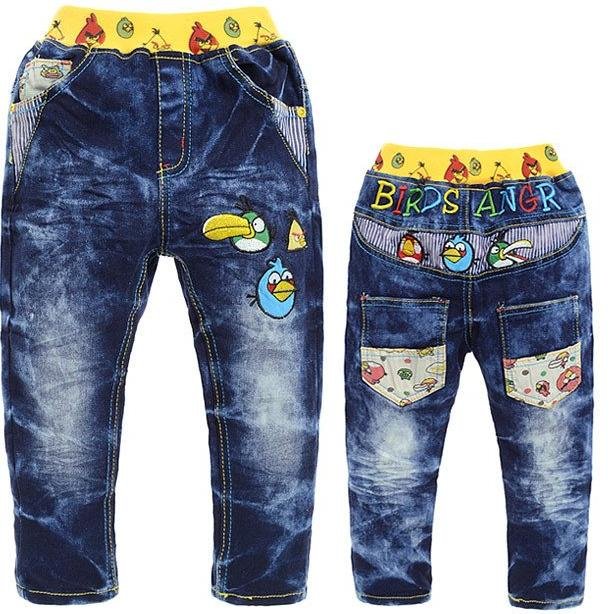 Free Shipping!Wholesale 5pcs/lot new cotton children trousers boys and girls fashion jeans for 2012 autumn and winter