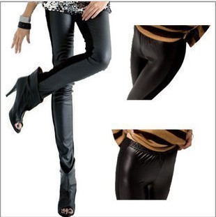 free shipping wholesale 8pcs/lot 2012 skin after cotton patchwork legging cotton leather patchwork ankle length trousers