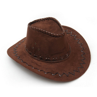 free shipping wholesale 8pcs/lot Cowboy hat male women's general cowboy hat