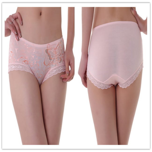 Free Shipping Wholesale 8pcs/lot Sexy Women Panties Lace Briefs Fashion Underwear Female Panties Multicolor