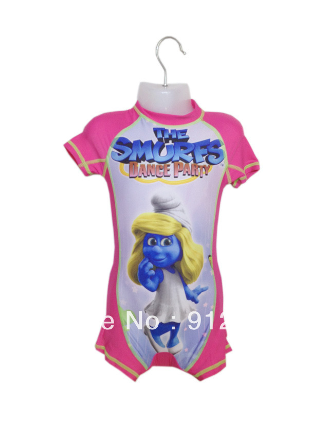 Free Shipping wholesale and retail Baby swimsuit children's swimwear kid's rash guards  swimwear in girls