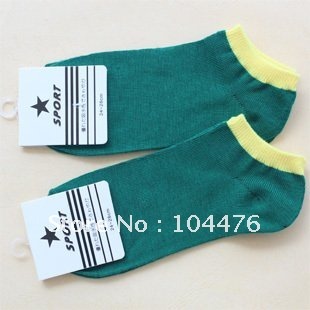 Free shipping Wholesale and retail man or women sport socks,new style colors ankle socks ,invisible sock,30pairs/carton