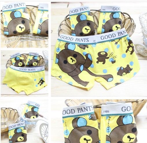 Free Shipping Wholesale baby briefs 12 pcs / lot   Pooh cotton, child underwear