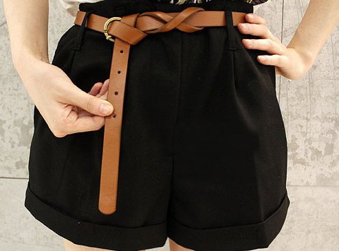 free shipping wholesale braided leather pu belt,lady  lady braid belt for clothes wholesale women skinny belt