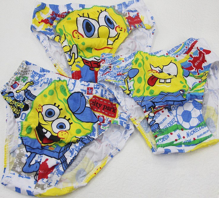free shipping!Wholesale cartoon children underwear panties clothing baby girls boys briefs shorts kids underpants 24pcs/lot