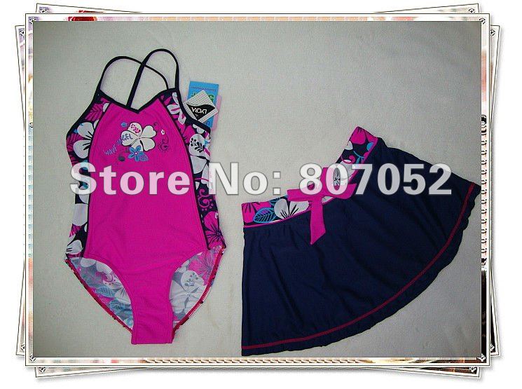Free Shipping wholesale children/girl/kids' swimsuit/swimwear Girl's swimwear/beach wear/bikini/swimming wear 8sets/lot GS66