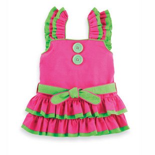 free shipping  Wholesale Christmas Dress kids Christmas Rumba Dress  6pcs/lot