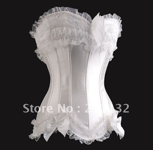 Free Shipping Wholesale Corset Sexy corset Overbust Corset Sexy Busiter Sexy Lingerie S-2XL (W1010-1)