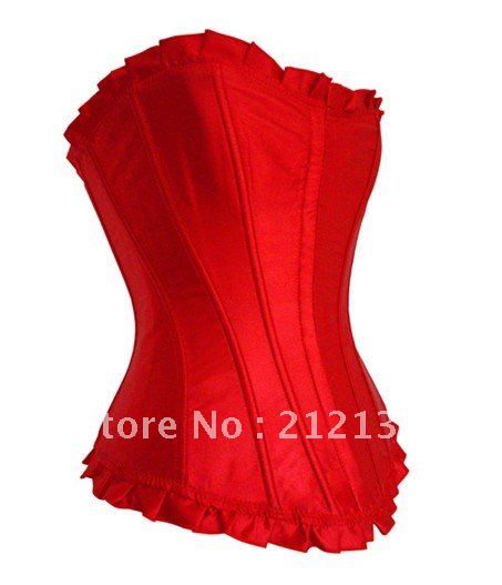 Free Shipping Wholesale Corset Sexy corset Overbust Corset Sexy Busiter Sexy Lingerie S-2XL (W1014-2)