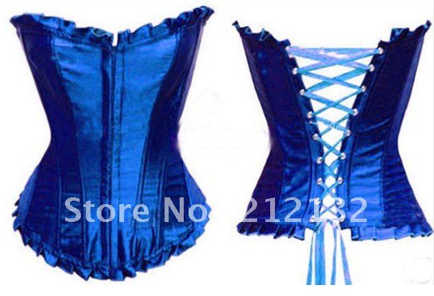 Free Shipping Wholesale Corset Sexy corset Overbust Corset Sexy Busiter Sexy Lingerie S-2XL (W1014-5)