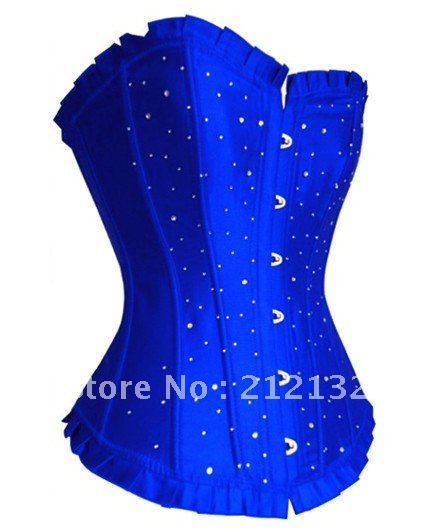 Free Shipping Wholesale Corset Sexy corset Overbust Corset Sexy Busiter Sexy Lingerie S-2XL (W1015-2)