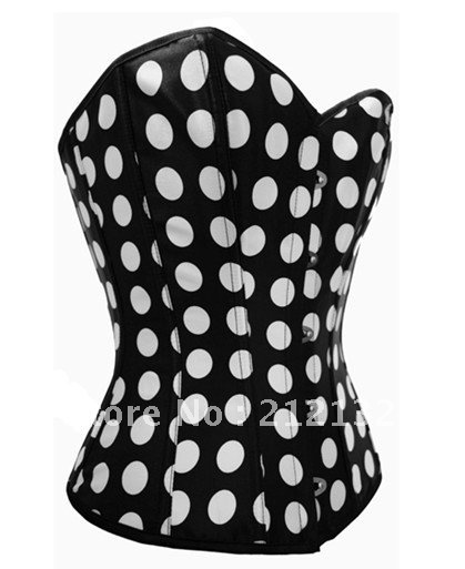 Free Shipping Wholesale Corset Sexy corset Overbust Corset Sexy Busiter Sexy Lingerie S-2XL (W2004-1)