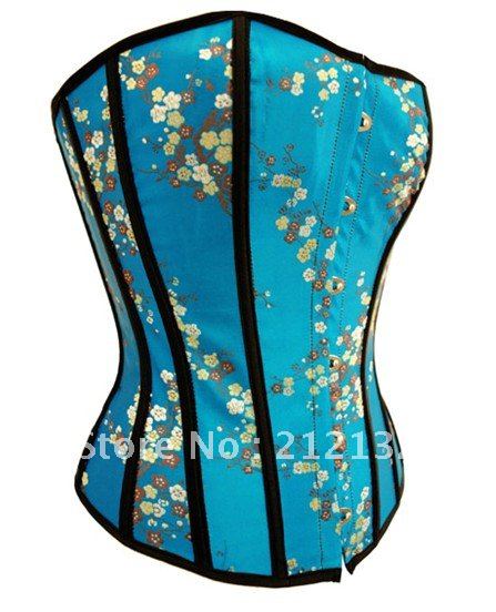 Free Shipping Wholesale Corset Sexy corset Overbust Corset Sexy Busiter Sexy Lingerie S-2XL (W2008-2)