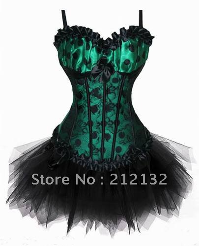Free Shipping Wholesale Corset Sexy corset Overbust Corset Sexy Busiter Sexy Lingerie S-2XL (W3318-3)