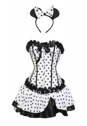 Free Shipping Wholesale Corset Sexy corset Overbust Corset Sexy Busiter Sexy Lingerie S-2XL (W3323-1)