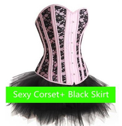 Free Shipping Wholesale Corset Sexy corset Overbust Corset Sexy Busiter Sexy Lingerie S-2XL (W3604)