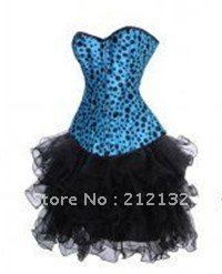 Free Shipping Wholesale Corset Sexy corset Overbust Corset Sexy Busiter Sexy Lingerie S-2XL (W3609-2)