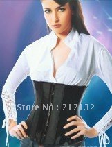 Free Shipping Wholesale Corset Sexy corset Underbust Corset Sexy Busiter Sexy Lingerie S-2XL (W3810)