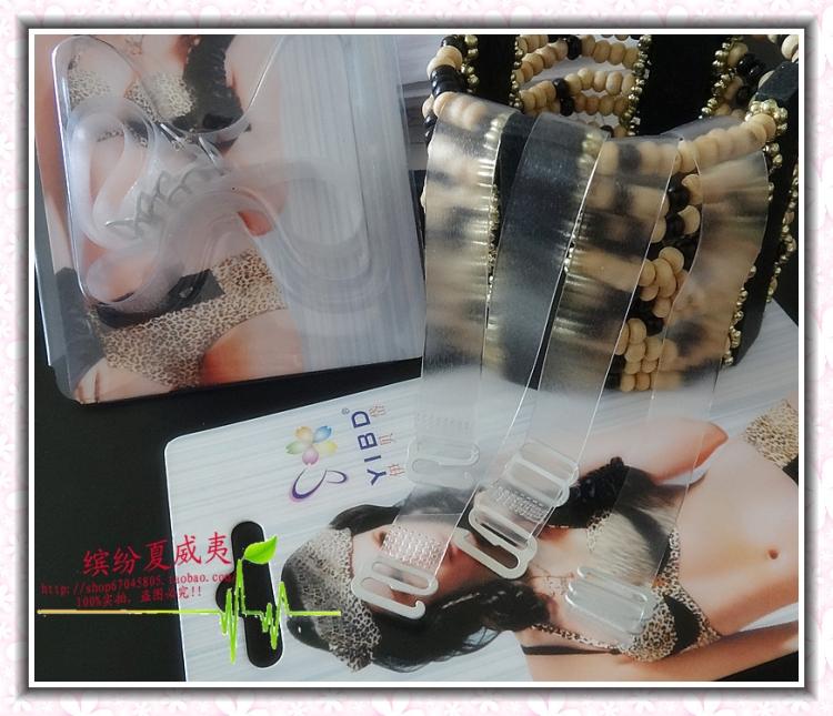free shipping wholesale Fashion mm underwear bra transparent shoulder strap yarn mill invisible
