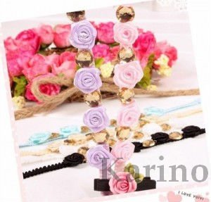 Free Shipping Wholesale Fashion Shoulder Straps, Rhinestone Rose Bra Straps Belt