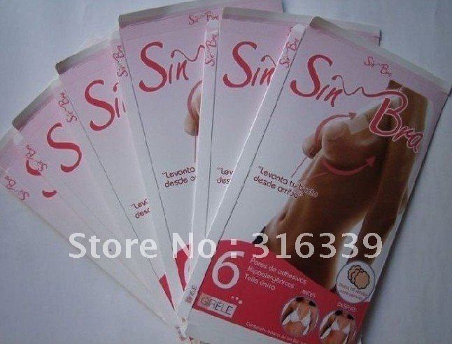 Free shipping Wholesale Instant Breast Lift Bra Tape New Cleavage Shaper/Bring It Up/Lifts Bra/Sin Bra 90pairs(one pack=6pairs)