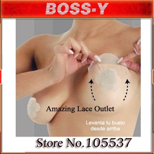 Free Shipping Wholesale Instant Breast Lift Bra Tape New Cleavage Shaper/Bring It Up/Lifts Bra/Sin Bra (one pack=6pairs)