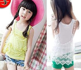 Free shipping Wholesale Lace condole belt Vest Two-piece