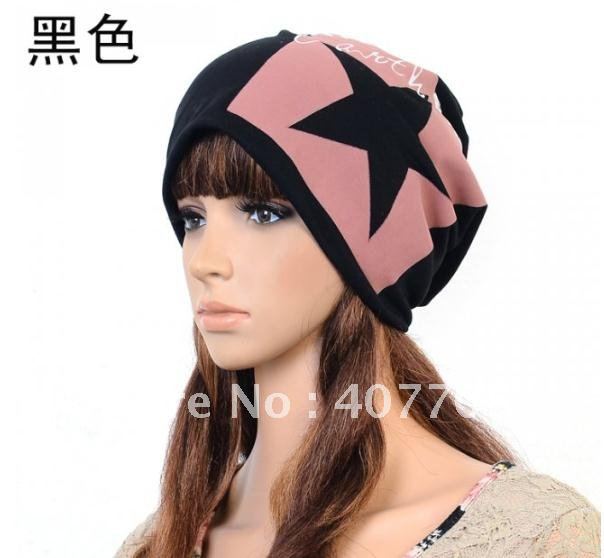 Free shipping! wholesale or Retail 2012 Tops for Winter five-pointed star hip-hop hats men head gear cotton hiphop caps 335