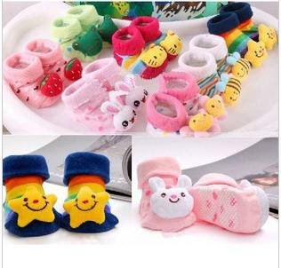 Free shipping wholesale retail cotton baby cartoon sock infant sock