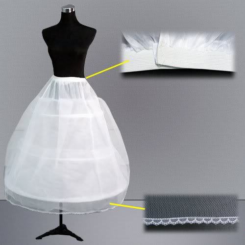 Free Shipping wholesale/retail Fishtail Petticoat for a Cocktail Dress Wedding Bridal