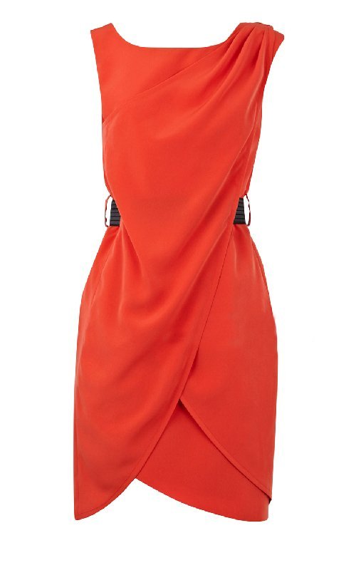 Free Shipping Wholesale+Retail Women Bright Color Fashion Soft Chiffon Shift Dress Ladies Draped Stylish Evening Dresses DL177