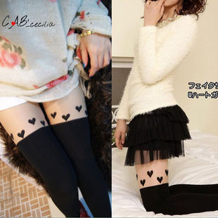 Free Shipping Wholesale Sexy Stockings Sexy Pantyhose Sexy Tights Black Heart Leggings MS0086