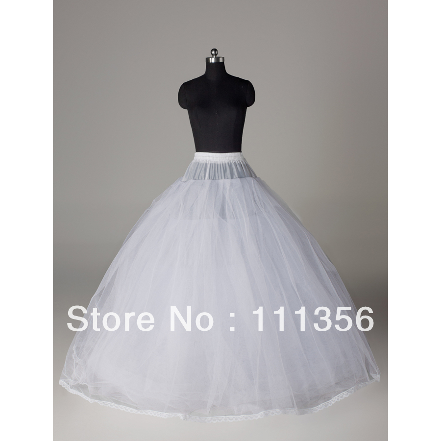 Free shipping wholesale wedding dress petticoat 8 layer skirt