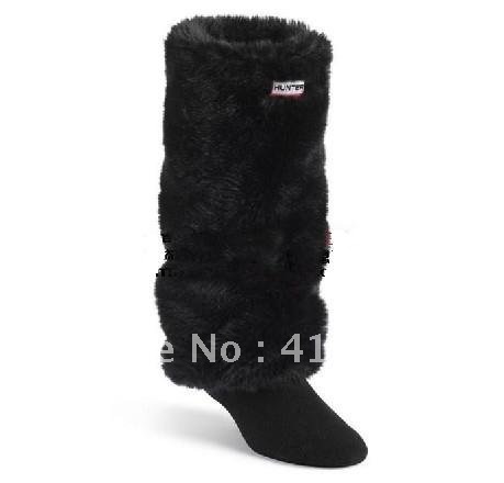 Free shipping wholesale women's hunter stocking plush black