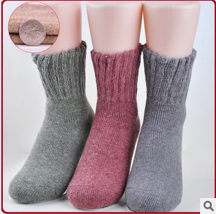 Free Shipping wholesale Women's Rabbit wool socks Knitted Socks winter warm thick socks
