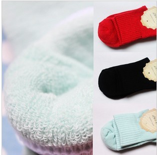 Free Shipping Wholesales Korea Pure Thick Warm Cotton Women Socks Towels Socks FC12157