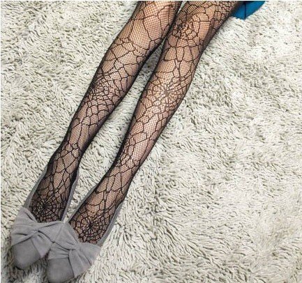 free shipping --wholsale Sexy charming women's silm vintage style cobweb stockings Moldbaby retail