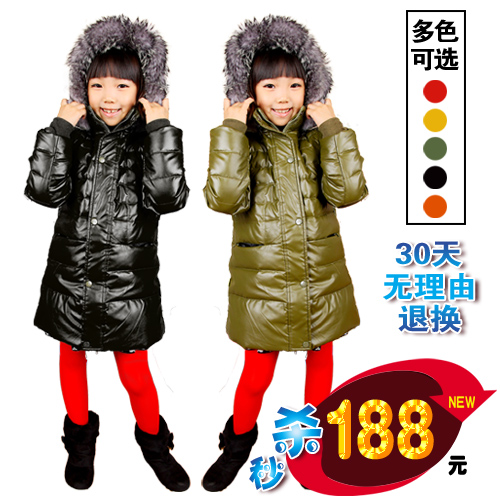 free shipping Winter 2012 children's clothing down liner child female child down coat child