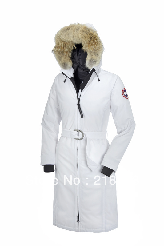 free shipping winter best price women's long Canadaee Goose Expedition Parka Down Jackets thicken the quality down jacket  white