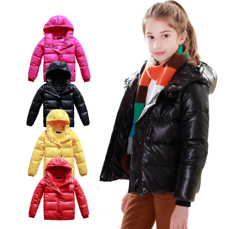 free shipping Winter child down coat female big boy down coat short design child down coat female child down coat outerwear