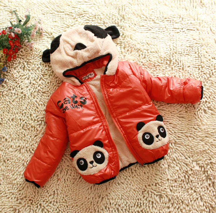 Free shipping Winter children's clothing small ploughboys thickening cotton-padded jacket