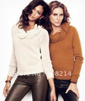 Free Shipping winter New fashion women sweater coat ladies warm twist vintage pullovers