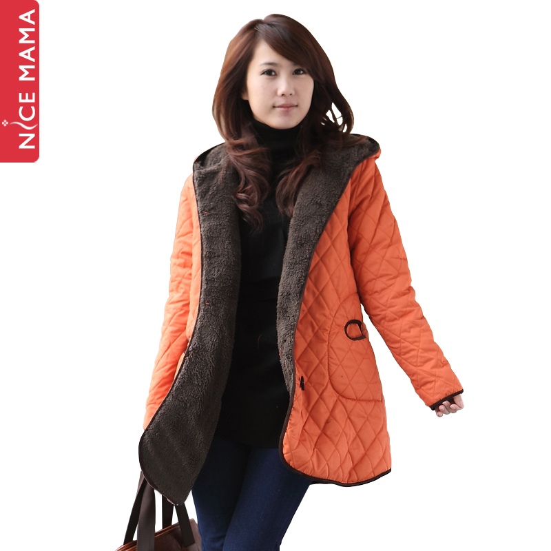 Free shipping  winter outerwear maternity outerwear autumn and winter maternity overcoat maternity wadded jacket YF1796