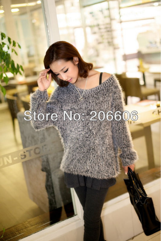 free shipping winter spring new hot women sweaters mohair soft women's pullover sweater