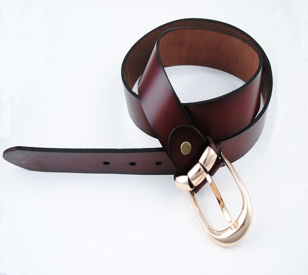 free shipping  women alloy buckle genuine leather belt,lady genuine leather belt for woman